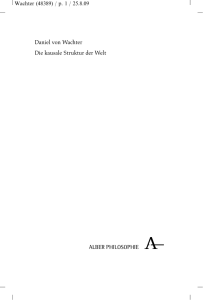 wachter-f 1..384 - Verlag Karl Alber
