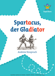 Leseprobe SuperStars: Spartacus der Gladiator