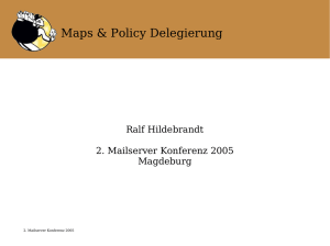 slides - Ralf Hildebrandt