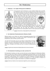 Buddhismus - Hinduismus