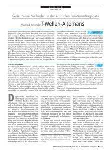 T-Wellen-Alternans - Deutsches Ärzteblatt