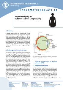 Infoblatt 10 Augenbeteiligung - Tuberöse Sklerose Deutschland eV