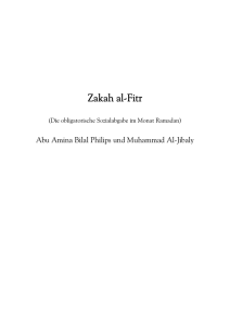 Zakah al-Fitr