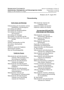 Kolloquium: Themenkatalog