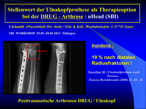 Ulnakopfprothese uHead (SBI)