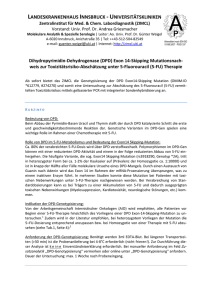 Dihydropyrimidin-Dehydrogenase (DPD)