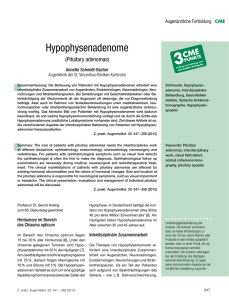 Hypophysenadenome