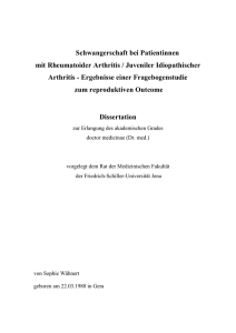 Dissertation - Deutsche Rheuma-Liga