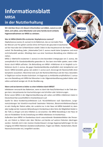 MRSA mit Nutztierhaltung - EurSafety Health-Net