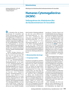 Humanes Cytomegalievirus (HCMV)