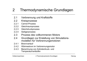 2 Thermodynamische Grundlagen Thermodynamische Grundlagen