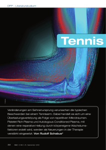 Tennis ellbogen