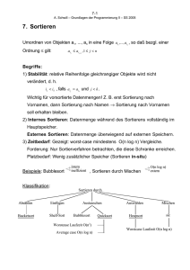 7. Sortieren