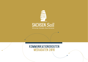 Mediadaten SACHSEN Sail 2016