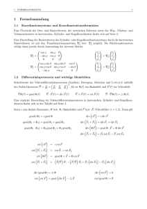 1 Formelsammlung