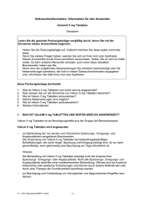 Gebrauchsinformation: Information für den Anwender