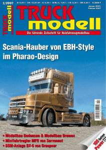 Scania-Hauber von EBH-Style im Pharao-Design