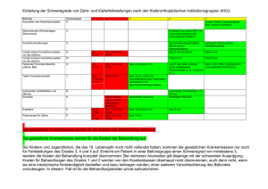 KIG-Schema KFO allgemein