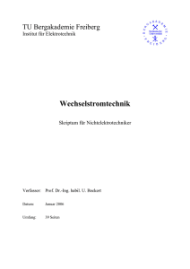 Wechselstromtechnik