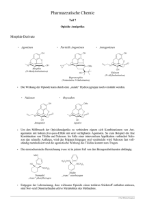 Vorlesung Pharmazeutische Chemie Sommersemester 2004 Teil II