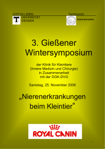 Giessener Wintersymposium 2006 - Justus-Liebig