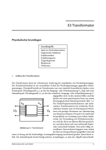 E3 Transformator