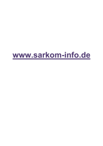 PDF-Datei - sarkome.de