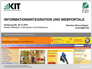 informationsintegration und webportale
