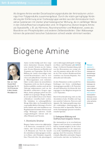 Biogene Amine - ernährungs umschau