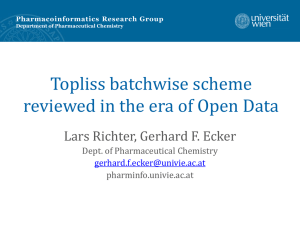 Topliss batchwise scheme reviewed in the era of