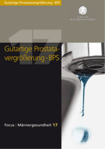 17Gutartige Prostata- vergrößerung • BPS