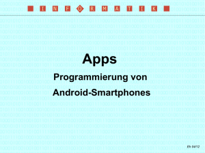 Programmierung von Android