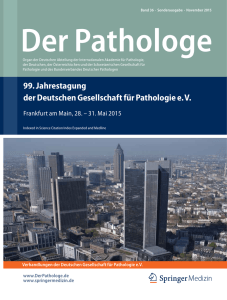 Zum - Deutsche Gesellschaft für Pathologie