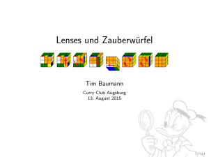 Lenses und Zauberwürfel