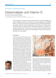 Osteomalazie und Vitamin D