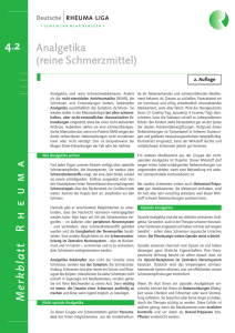 4.2. Analgetika - Deutsche Rheuma-Liga
