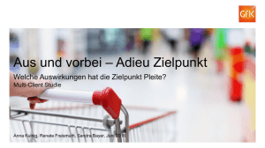 Aus und vorbei – Adieu Zielpunkt