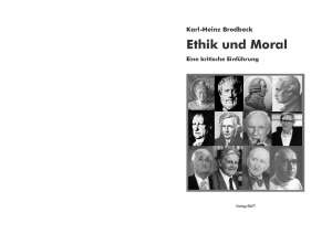 Brodbeck – Ethik u. Moral