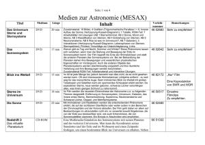 Medien zur Astronomie (MESAX)