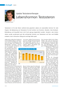 Lebenshormon Testosteron