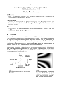 Michelson-Interferometer