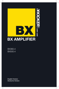 BX360.4-BX500.4 - Audio Design GmbH