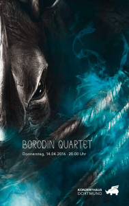 borodin quartet - Konzerthaus Dortmund