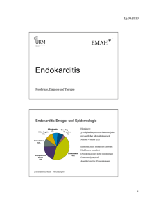 Endokarditis - Universitätsklinikum Münster