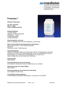 Frommex - MEDISTAR Arzneimittelvertrieb GmbH