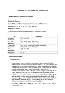 Lösungen - Organische Chemie