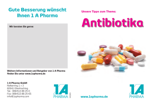 Antibiotika - 1 A Pharma GmbH