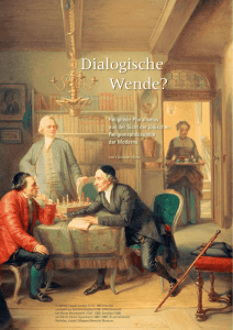 Dialogische Wende? - Forschung Frankfurt - Goethe