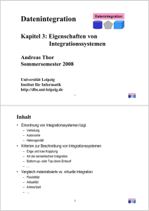 Kapitel 3 - Abteilung Datenbanken Leipzig