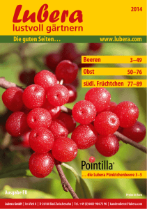 Katalog Obst und Beeren Lubera Deutsch